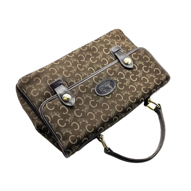 Celine Horse Carriage Canvas Handbag - Image 8