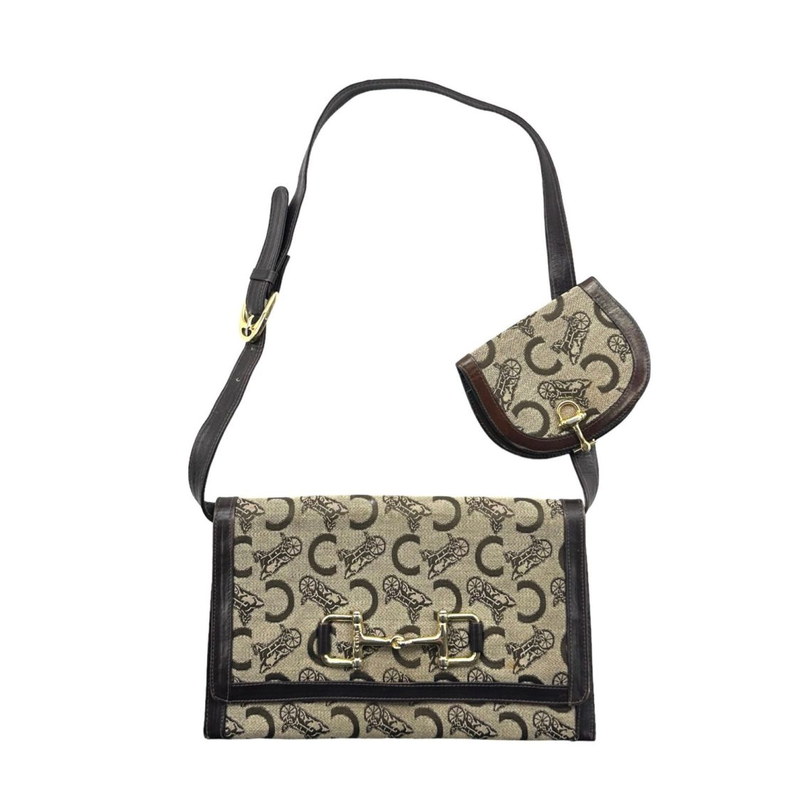 Vintage-style shoulder bag main image 0